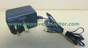 New OEM AC Power Adapter 7.5V 600mA UK 3-Pin - Model No. AD-0760D